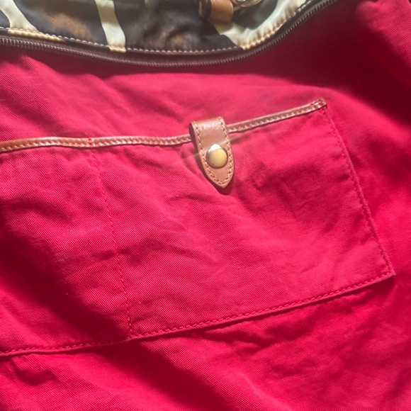 Dooney & Bourke Giraffe print shoulder bag GUC - Picture 7 of 12